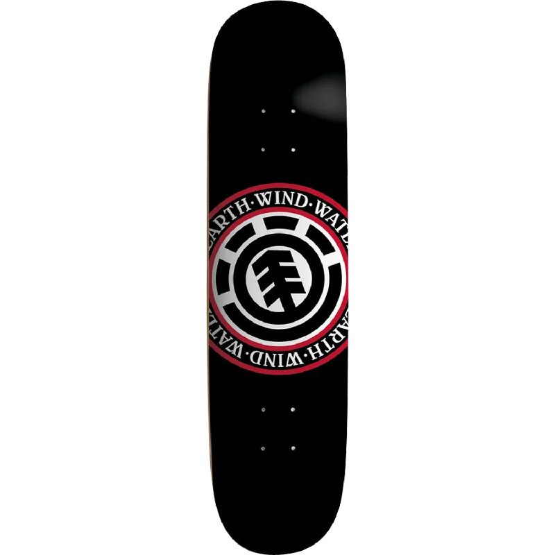 Skateboard Deck With Wide Concave Design-Element Seal Deck