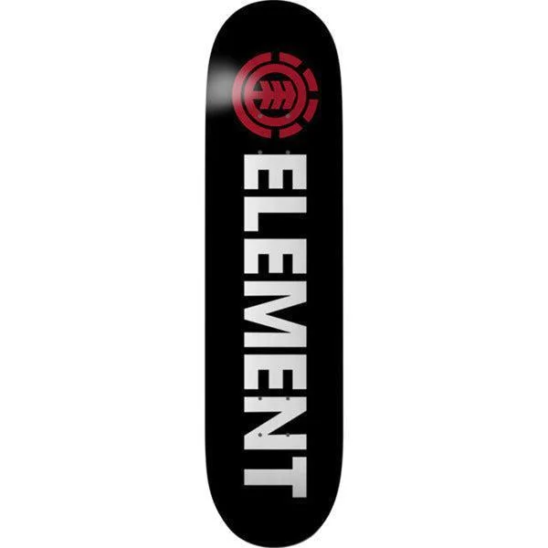 Skateboard Deck With Custom Artwork-Element Skateboards Blazin Deck 7.375"