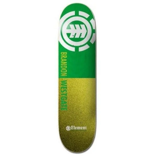 Skateboard Deck With Ideal Shape-Element Skateboards Brandon Westgate Squared 30 Deck 8.0"