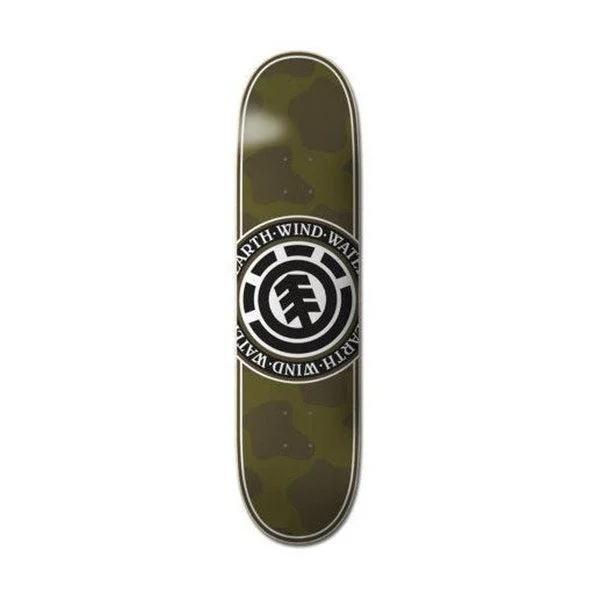 Skateboard Deck For Advanced Riders-Element Skateboards Camo Seal Deck 8.0"