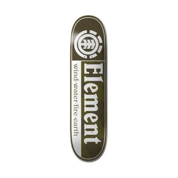 Custom Skateboard Deck For Personalized Style-Element Skateboards Camo Section Deck 8.25"