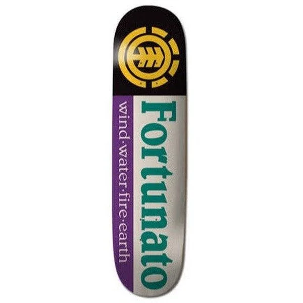 Skateboard Deck For Technical Street Performance-Element Skateboards Gabriel Fortunato Section Deck 8.0"