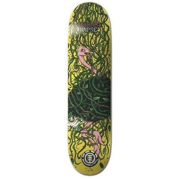 Skateboard Deck For Perfect Flick-Element Skateboards Madars Apse Trapped Deck 8.38"