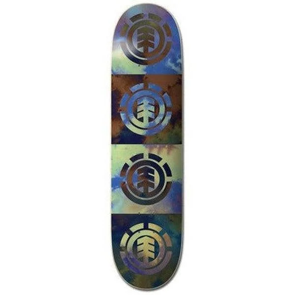 Skateboard Deck For Technical Skating-Element Skateboards Magma Quadrant Deck 8.0"