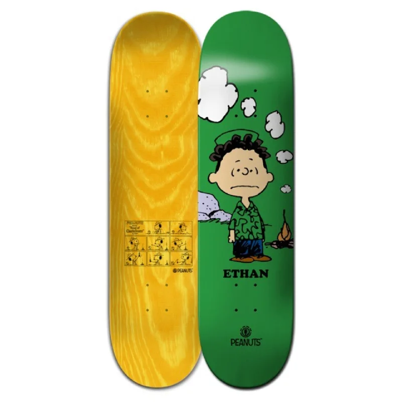 Skateboard Deck For Advanced Riders-Element Skateboards Peanuts Roy Ethan Loy Skateboard Deck - 8.46