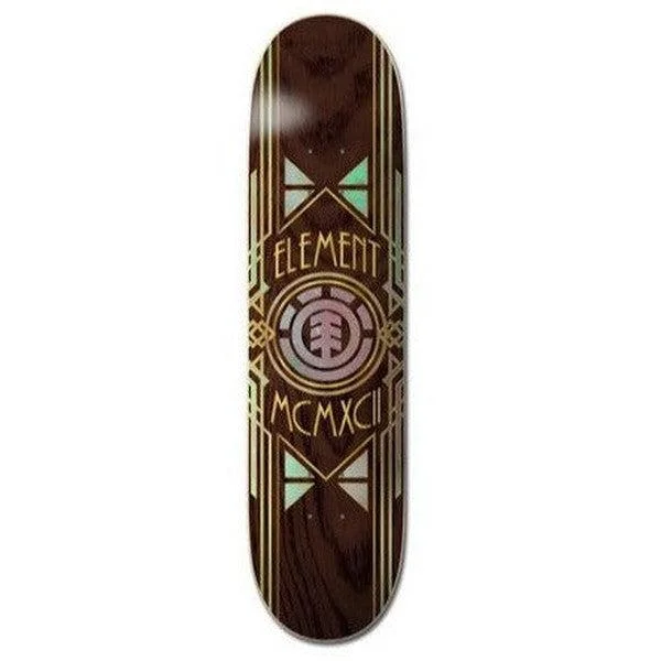 Skateboard Deck With Artistic Design-Element Skateboards Pearl 1992 Deck 7.75"