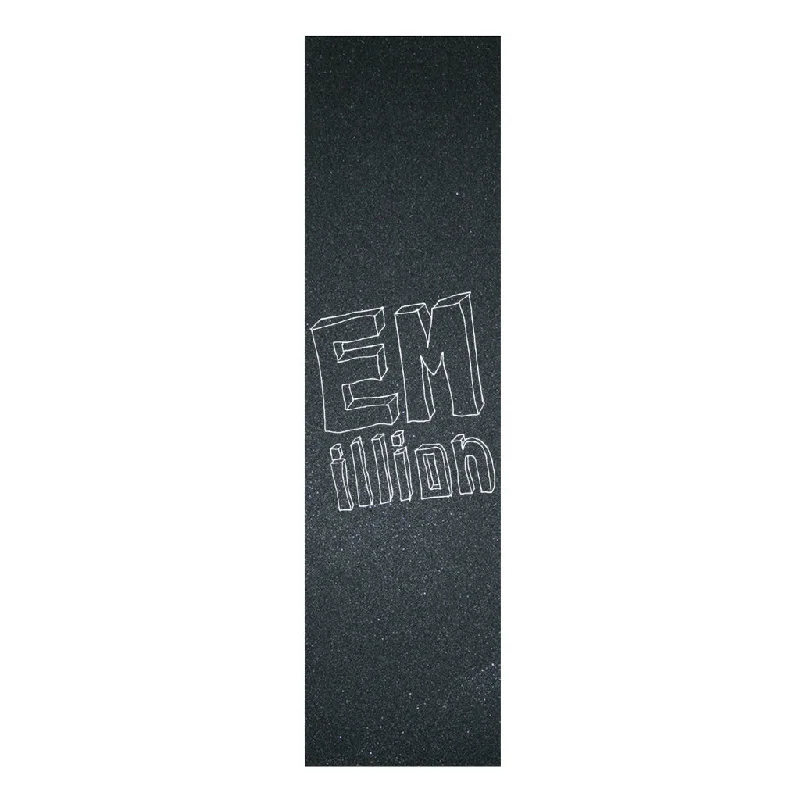 High-End Skateboard Grip Tape For Speed-Emillion Stealth Sketch Logo Black Griptape