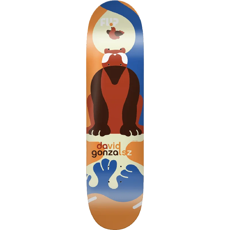 Skateboard Deck For Street Trick Performance-Flip David Gonzalez Kaja Skateboard Deck - 8.0"