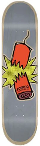 Limited Edition Skateboard Deck For Collectors-Foundation Firecracker Skateboard Deck 8.38"