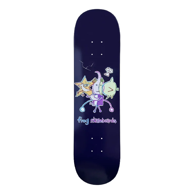 Deck For Skateboarding Beginners-FROG CRACKED ROBOT BOY DECK (FROG-SU21-CRKDROB)