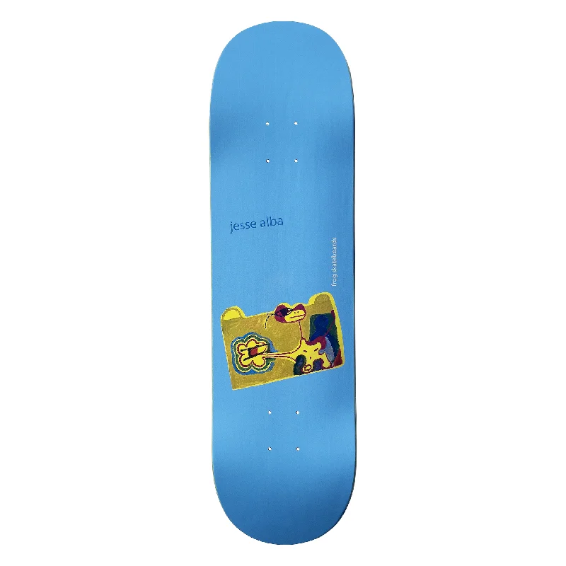 Professional Skateboard Deck For Stunts-Frog Painting Alba Deck - 8.38