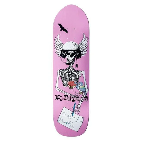 Skateboard Deck For Optimal Comfort-Frog Skateboards Frankie Decker Twisted Pilot Deck 8.5"