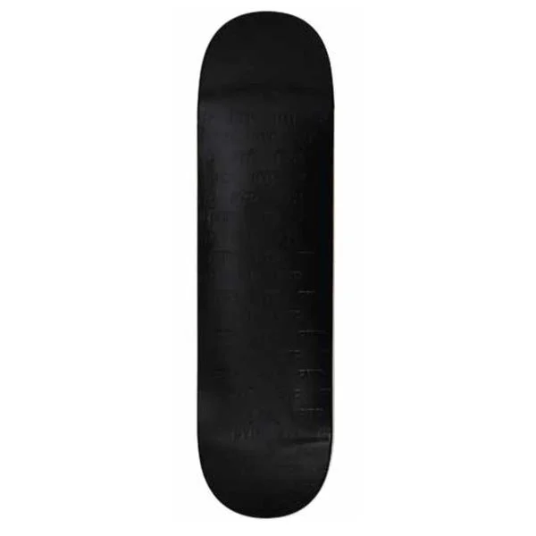 Skateboard Deck For Park Style Skating-FTP Debossed Logo Deck 8.125" Black