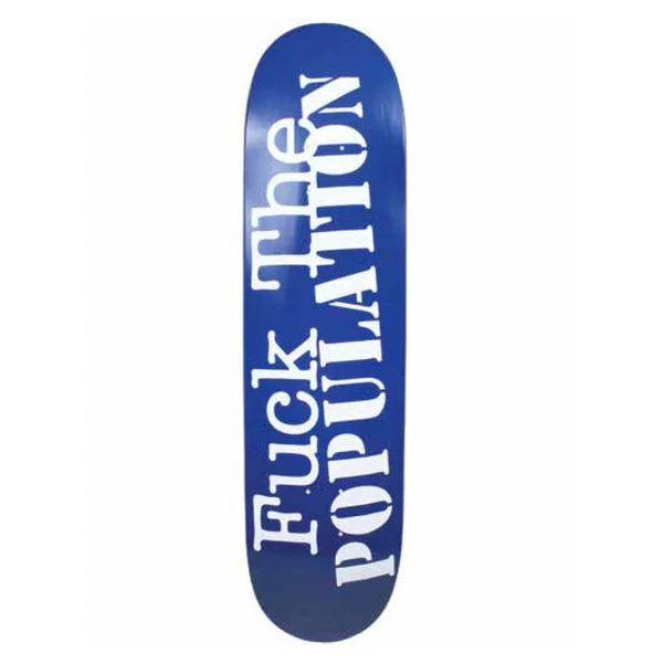 High-Flex Skateboard Deck For Quick Moves-FTP Jpeg Deck 8.25"