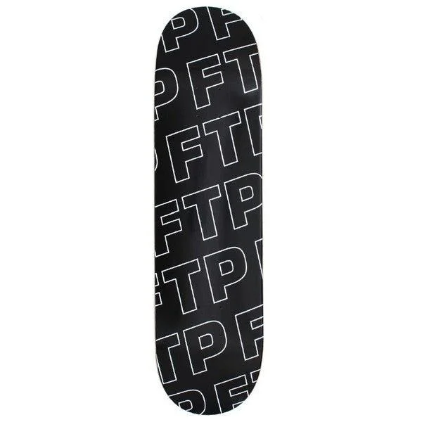 Skateboard Deck With High Pop-FTP Outline Logo Deck 8.25"