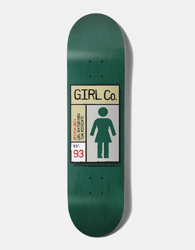 Skateboard Deck For Bowl Skating-Girl Gass Grid Box G052 Skateboard Deck - 8.25"