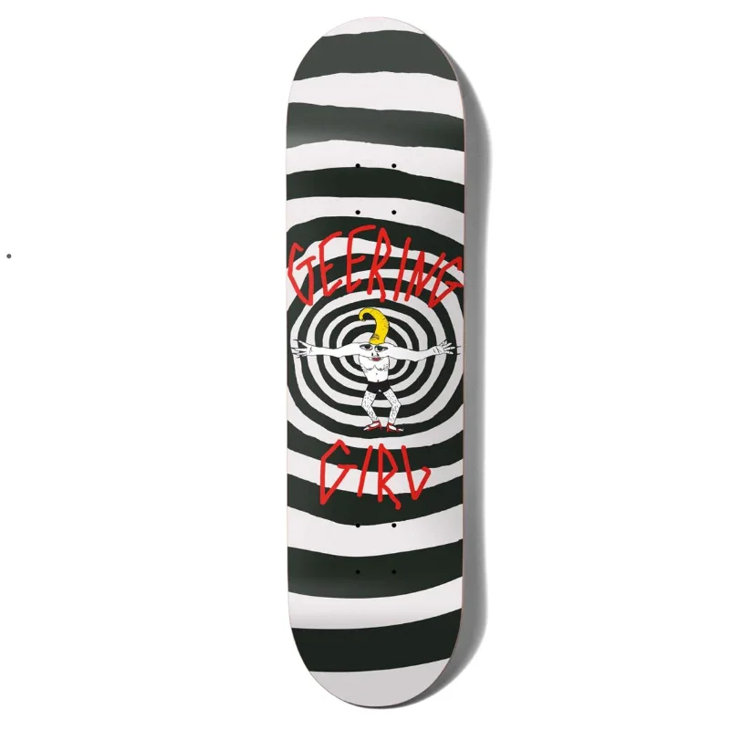 Carbon Fiber Skateboard Deck-Girl Geering Vertigirl Deck (8.5)