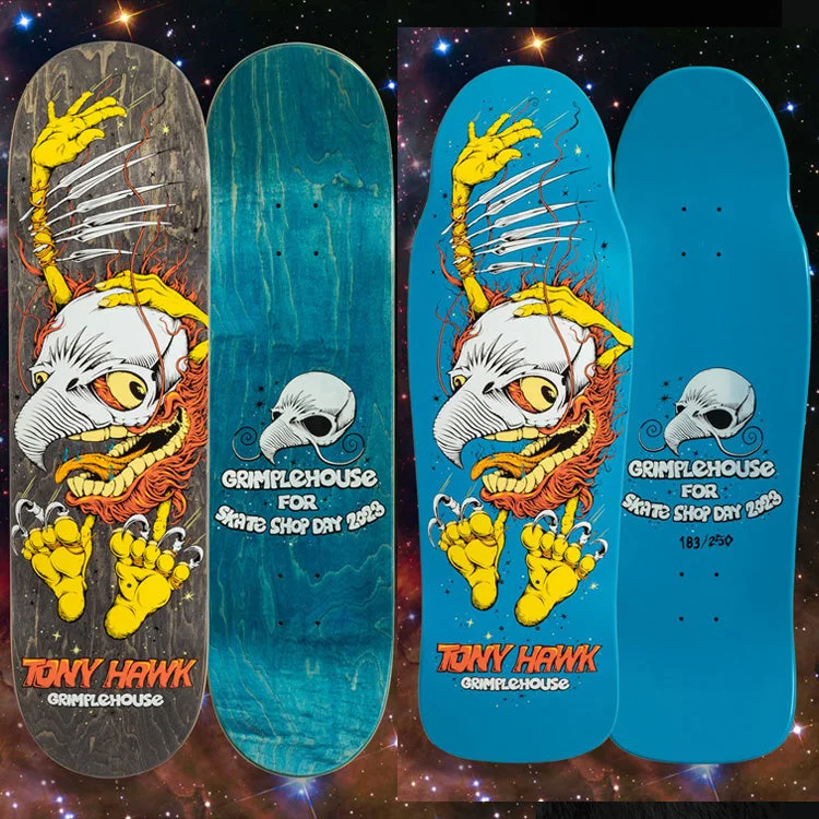 High Quality Skateboard Decks-GrimpleHawk Skate Shop Day Skateboard Deck- Black Bagged So Its A Mystery What You Get!