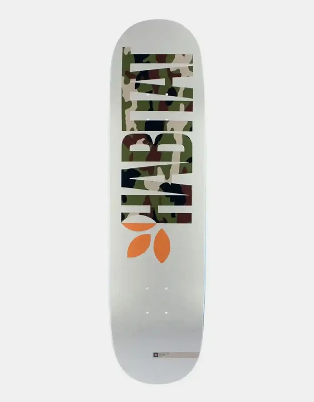 Skateboard Deck With Bold Graphics-Habitat Apex Camo TWIN Skateboard Deck - 8.5"