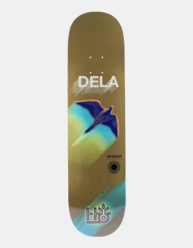 Deck For All Weather Skating-Habitat Delatorre Speed Test Skateboard Deck - 8"