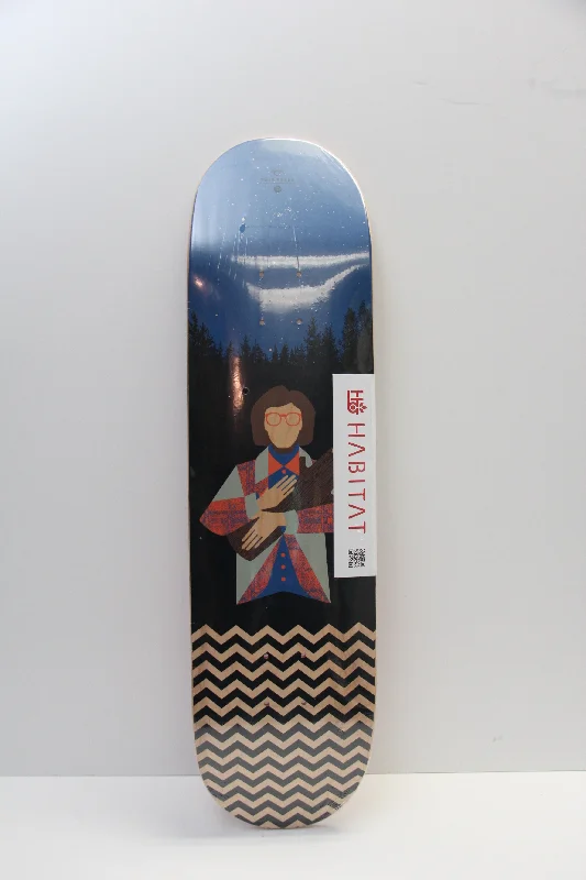 Skateboard Deck With Vibrant Colors-Habitat Twin Peaks Log Lady 8.25"