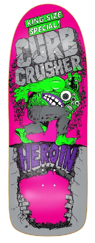 Skateboard Deck For Long-Term Use-Heroin Curb Crusher XXL 10.25 Skateboard Deck