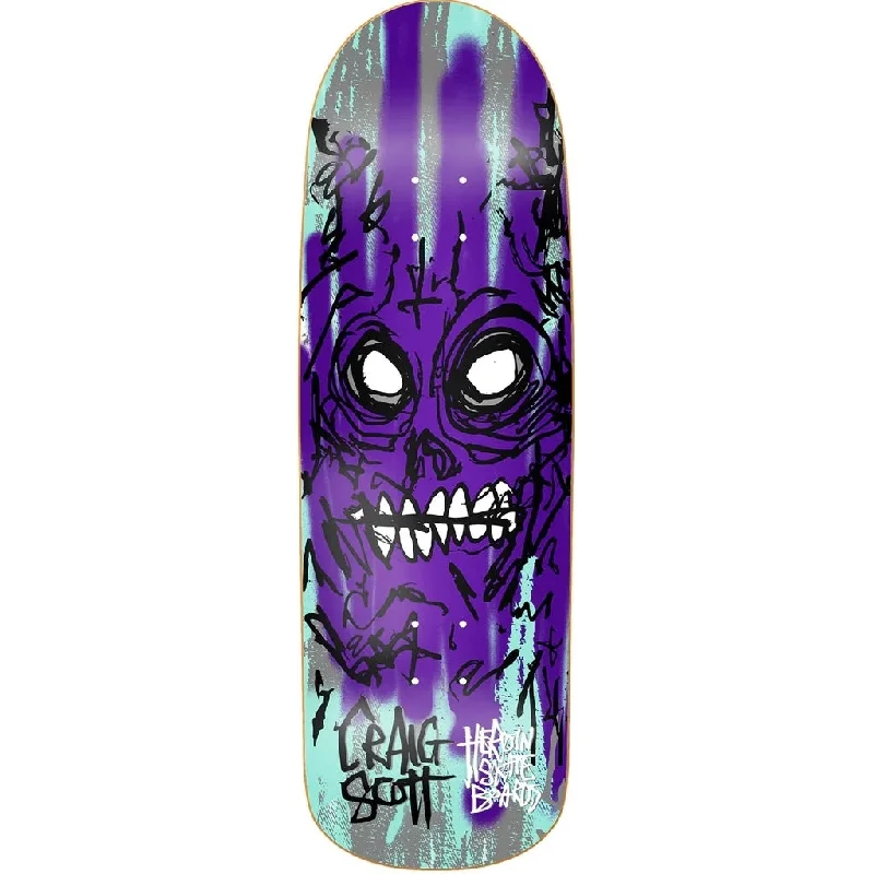 Skateboard Deck For Quick Acceleration-Heroin - Questions Savages 9" Deck