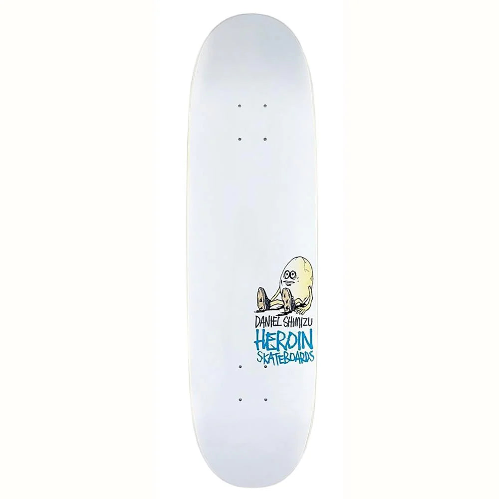 Lightweight Skateboard Deck For Easy Maneuvering-Heroin Skateboards Daniel Shimizu's Egg Skateboard Deck - 8.5