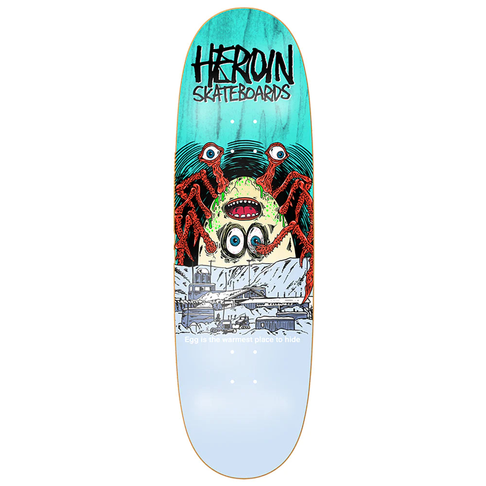 Best Skateboard Deck For Skaters-Heroin Skateboards Space Egg 2 Skateboard Deck - 9.4