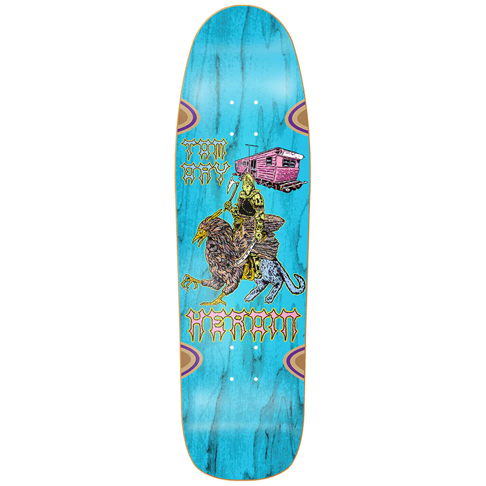 Deck For Beginner Skateboarder-Heroin Skateboards Tom Day Die Tonight Skateboard Deck - 8.88