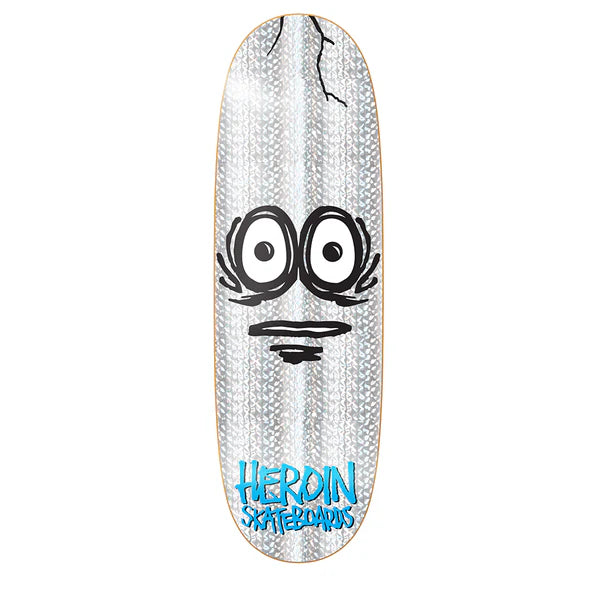 Skateboard Deck For Technical Street Performance-Heroin Skateboards - Very Big Holo Egg 10" Deck