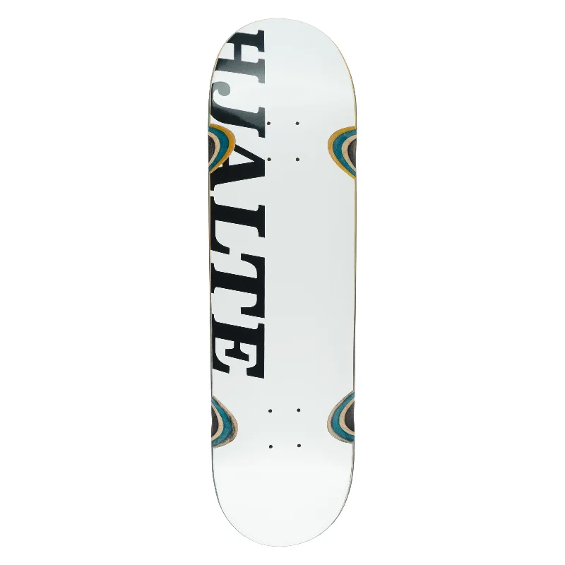 Custom Skateboard Deck Design-Hardbody Hjalte Pro White: Assorted Sizes