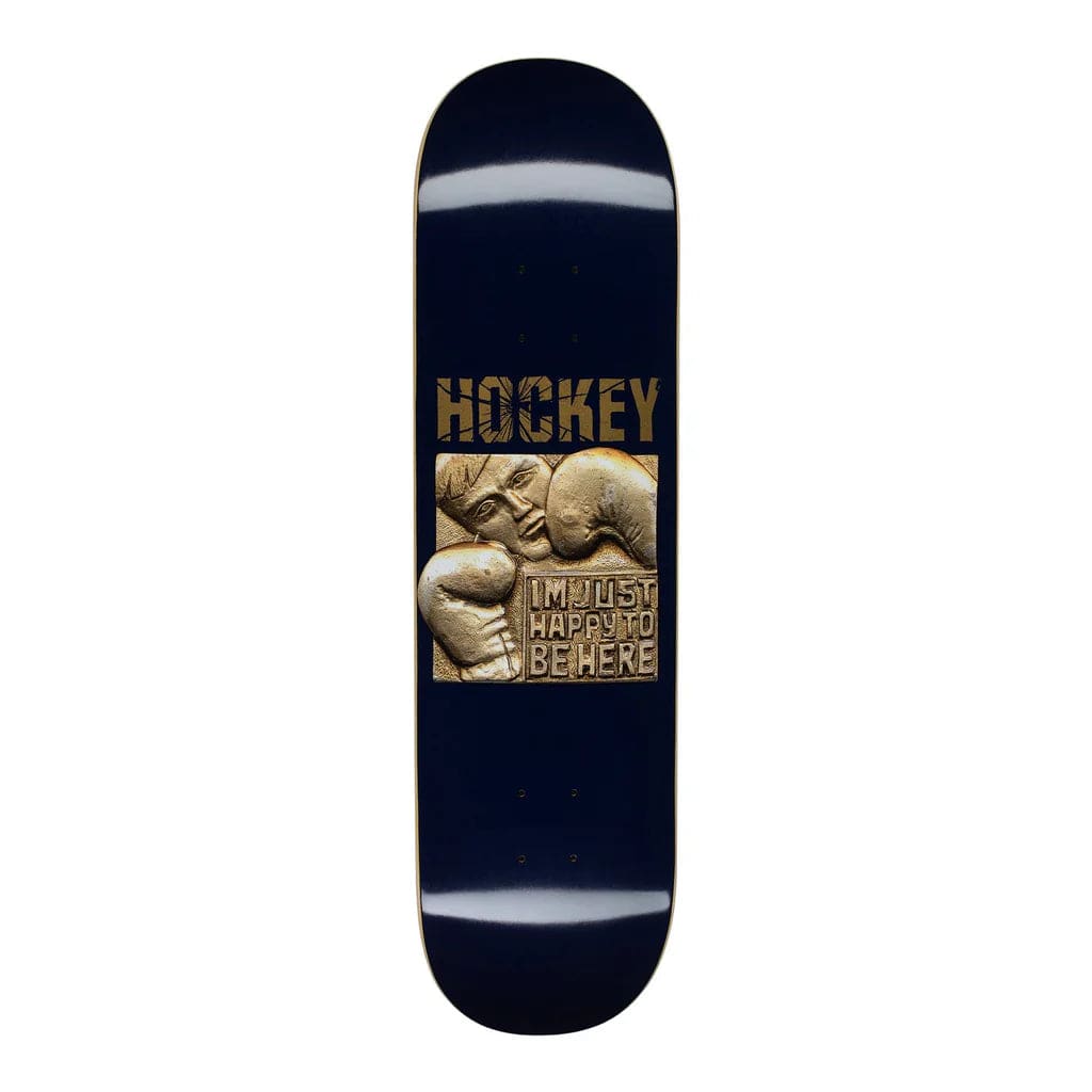 Skateboard Deck With Vibrant Color-Hockey Skateboards Happy to be Here John Fitzgerald Skateboard Deck 8.5"