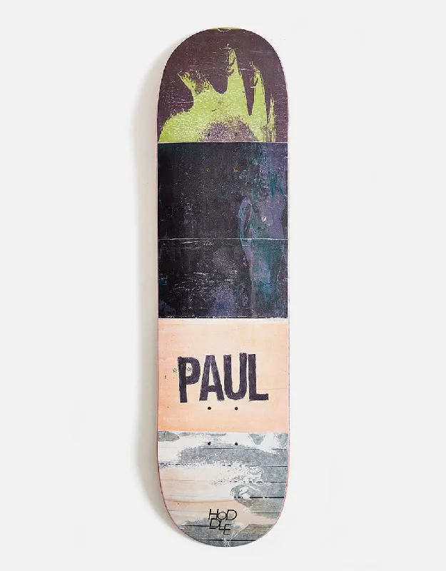 Soft Flex Skateboard Deck For Smooth Ride-Hoddle Shaun Paul Scanner Skateboard Deck - 8"