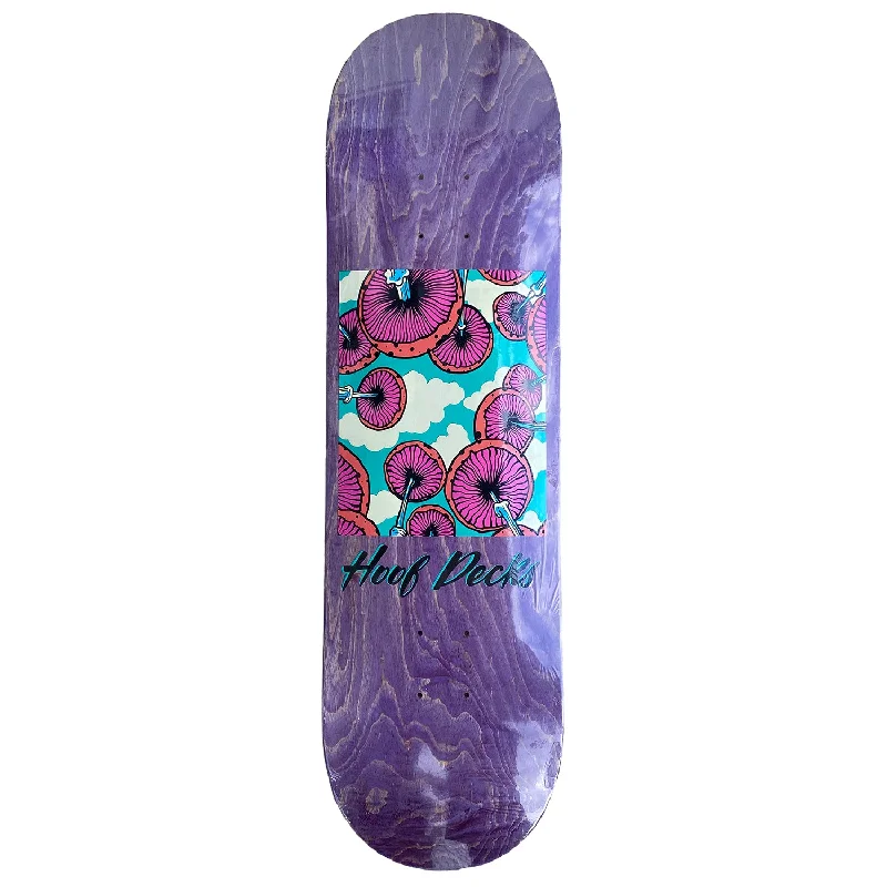 Skateboard Deck For Freestyle Skating-Hoof Mushroom Deck (Assorted Sizes)