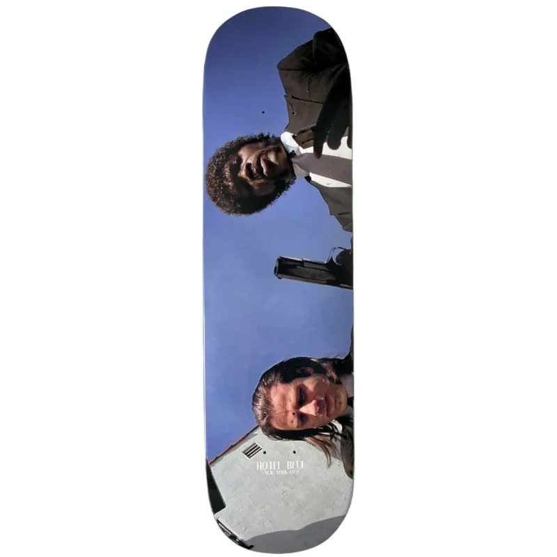 High-End Skateboard Deck With Low Maintenance-Hotel Blue Trunk Skateboard Deck 8.5"