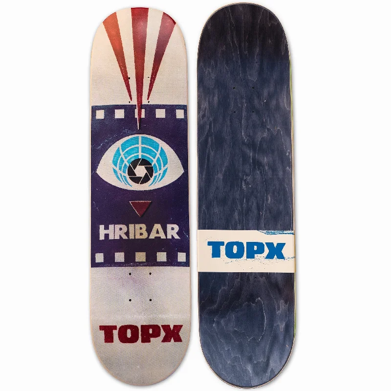 Street Skateboard Deck With Low Profile-Hribar Matchbook Series Pro Deck (size options listed)