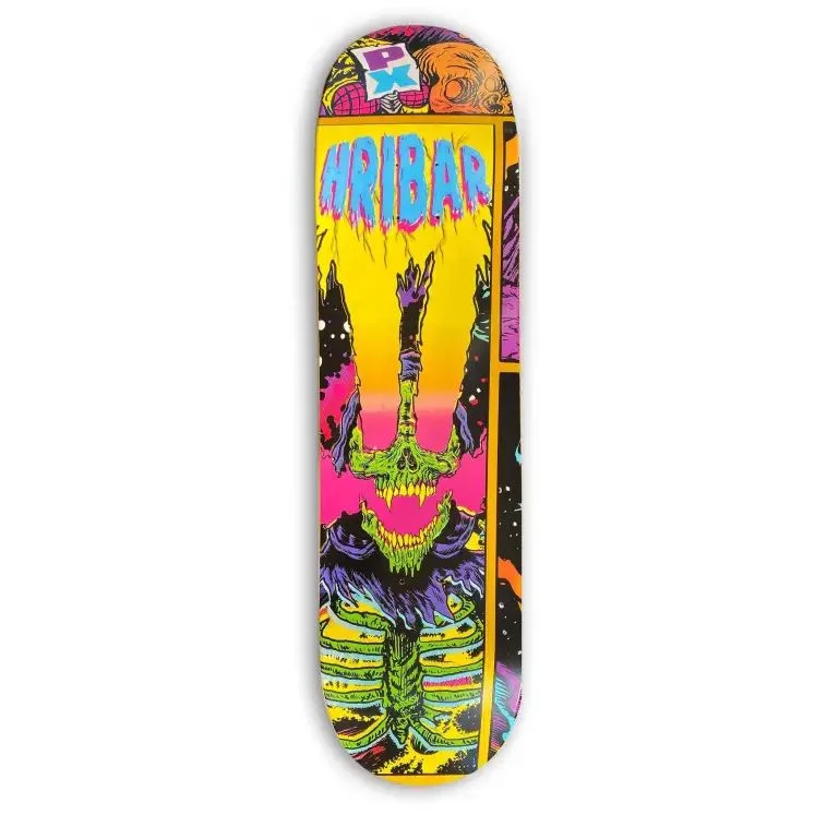 High Performance Skateboard Deck For Advanced Skaters-Terror of Planet X Hribar Ziritt 7 Year Deck