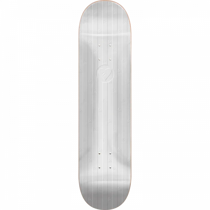 Skateboard Deck For Ramp Skating-HS COSMIC STRIPES DECK-8.5 PEARL WHITE