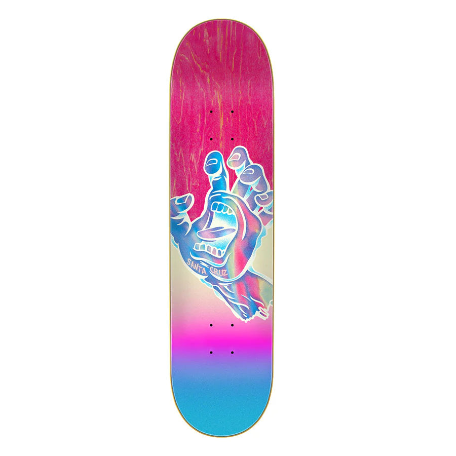 Best Skateboard Deck For Skaters-Iridescent Hand 7 Ply Birch Skateboard Deck 7.75in x 31.4in Santa Cruz