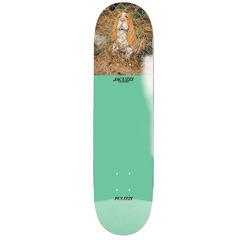 Unique Graphic Skateboard Decks-JACUZZI UNLIMITED PULIZZI SAD EYES DECK 8.375