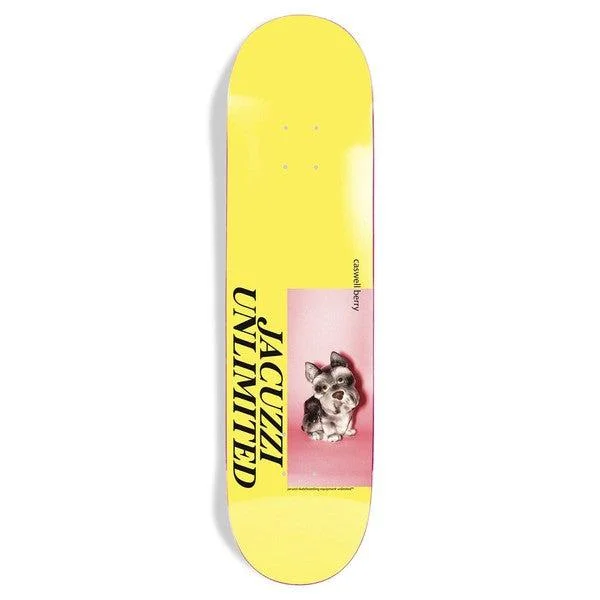 Skateboard Deck With Excellent Durability-Jacuzzi Unlimited Skateboards Caswell Berry Bear Deck 8.25"