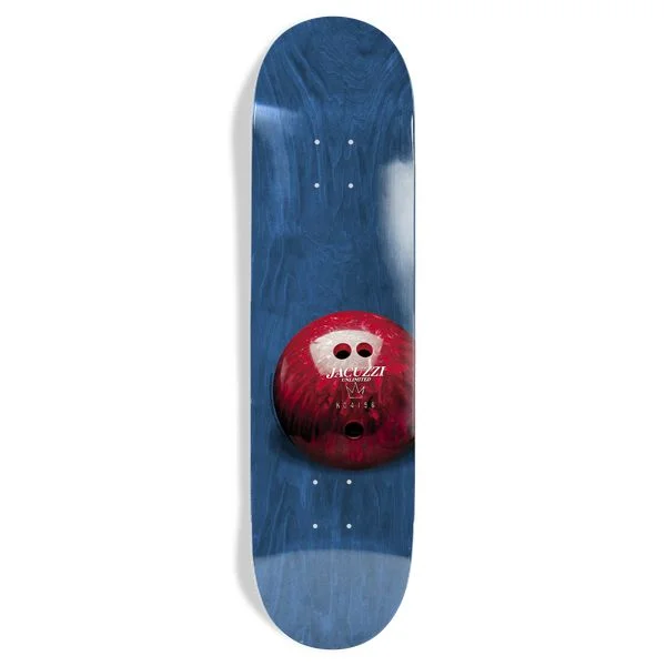 Long Skateboard Deck For Comfort-Jacuzzi Unlimited Skateboards Fourth Street Bowl Deck 8.25"