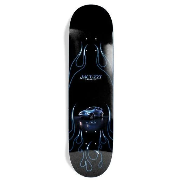 Skateboard Deck With Ideal Shape-Jacuzzi Unlimited Skateboards Michael Pulizzi Horse Power Deck 8.375"