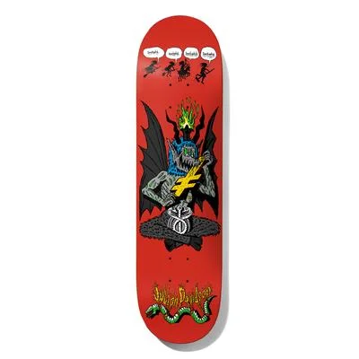 Pro Skateboard Deck With Wide Nose-Julian Davidson Exorcism Failed Pro Model Deck 8.0