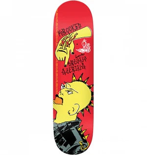 Skateboard Deck With Perfect Shape-Krooked - Geering Punx 8.5" Deck