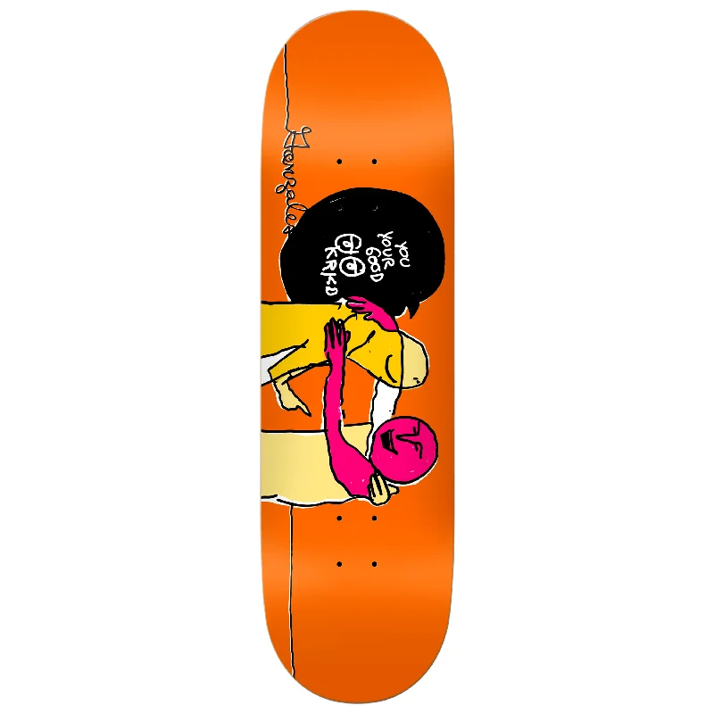 Pro Skateboard Deck With Wide Nose-Krooked Gonz Your Good Deck - 9.02