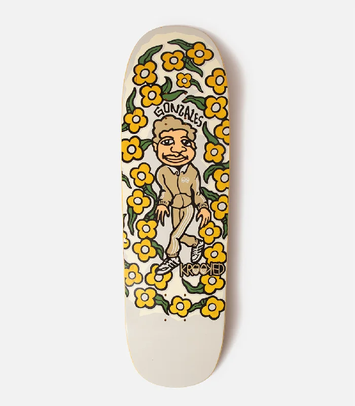 Limited Edition Skateboard Deck For Collectors-Krooked Mark Gonzales Sweatpants Deck