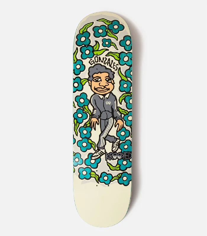 Skateboard Deck For Skill Development-Krooked Mark Gonzales Sweatpants Deck