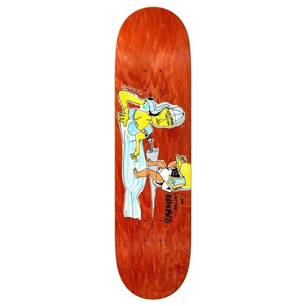 Skateboard Deck For Beginners Learning-Krooked Skateboards Eddie Cernicky Latter Deck 8.38"